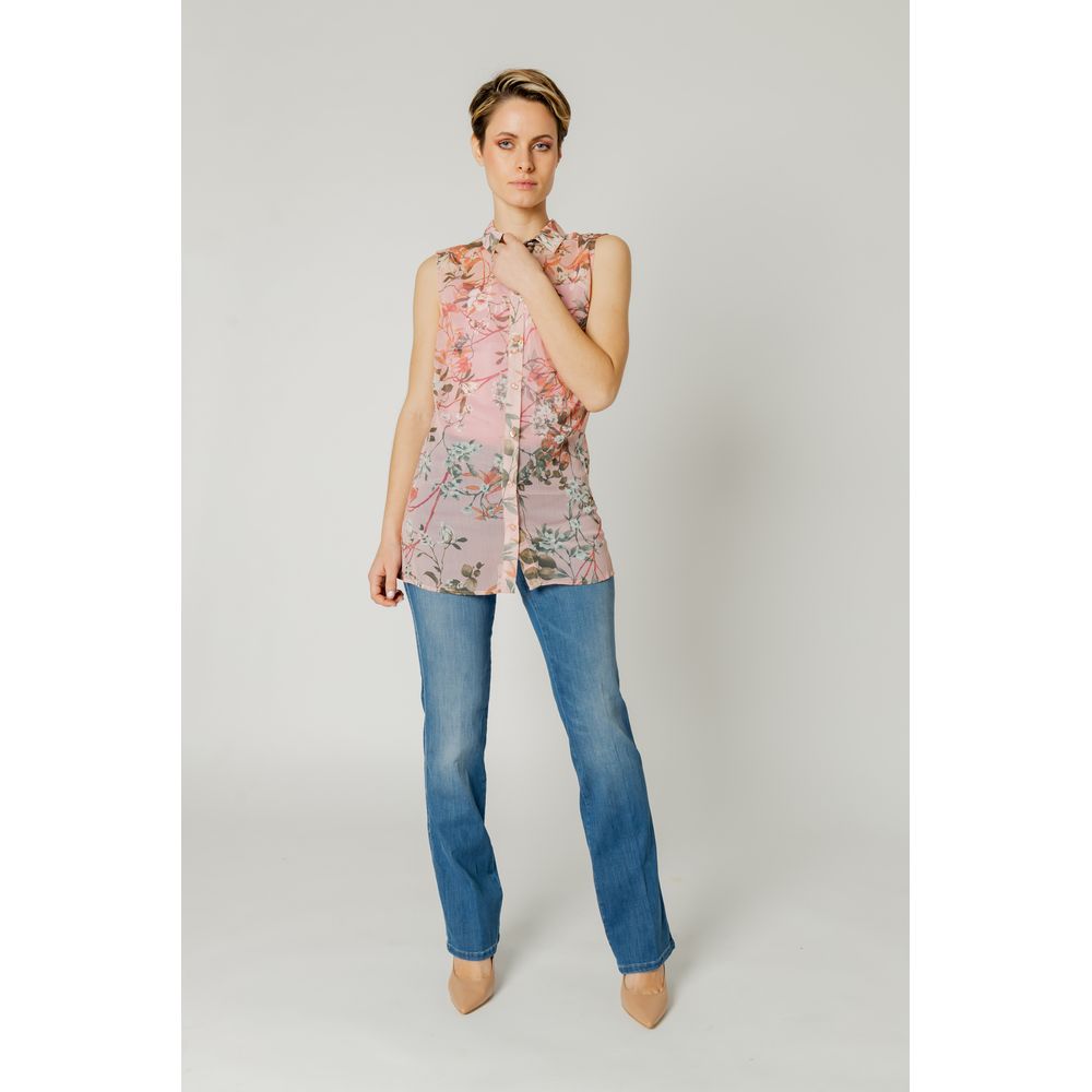 Guess Multicolored Polyester Shirt